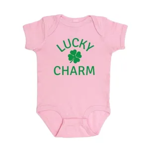Sweet Wink Infant Girls Lucky Charm S/S Bodysuit In Pink