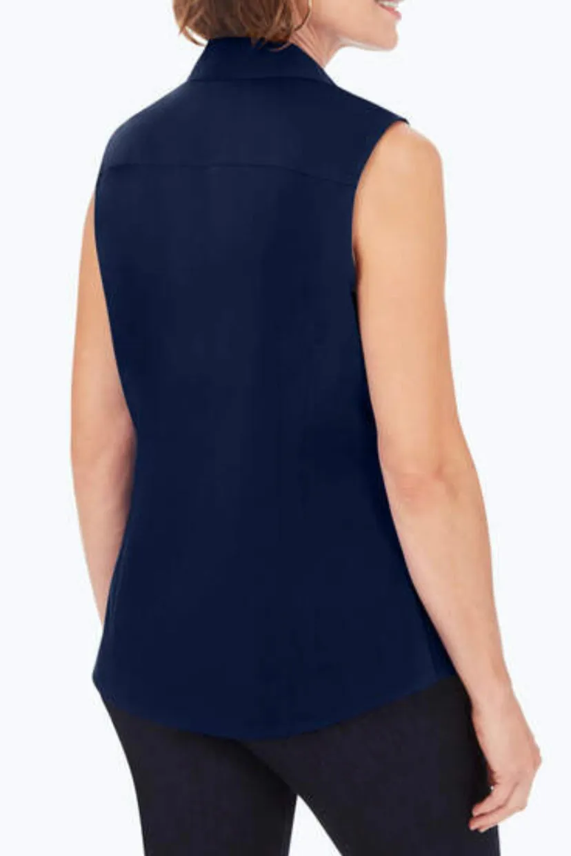Taylor Essential Stretch Non-Iron Sleeveless Shirt