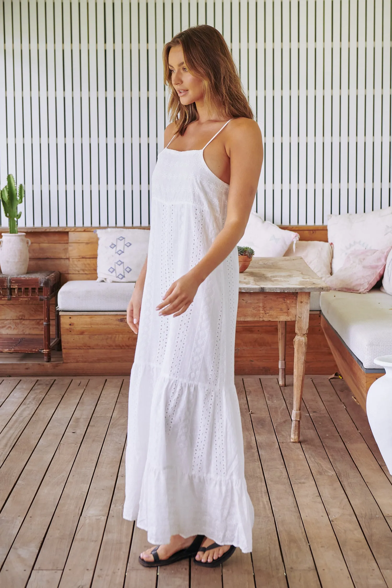 TE AMO TINA JUMPSUIT WHITE