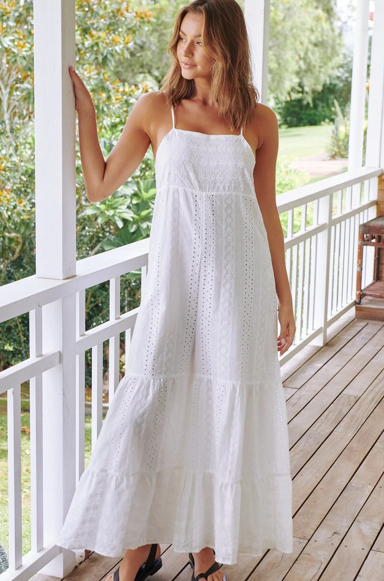 TE AMO TINA JUMPSUIT WHITE