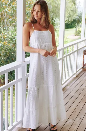 TE AMO TINA JUMPSUIT WHITE