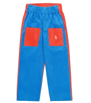 The Animals Observatory Baby Emu Colorblocked Corduroy Pants - 12M