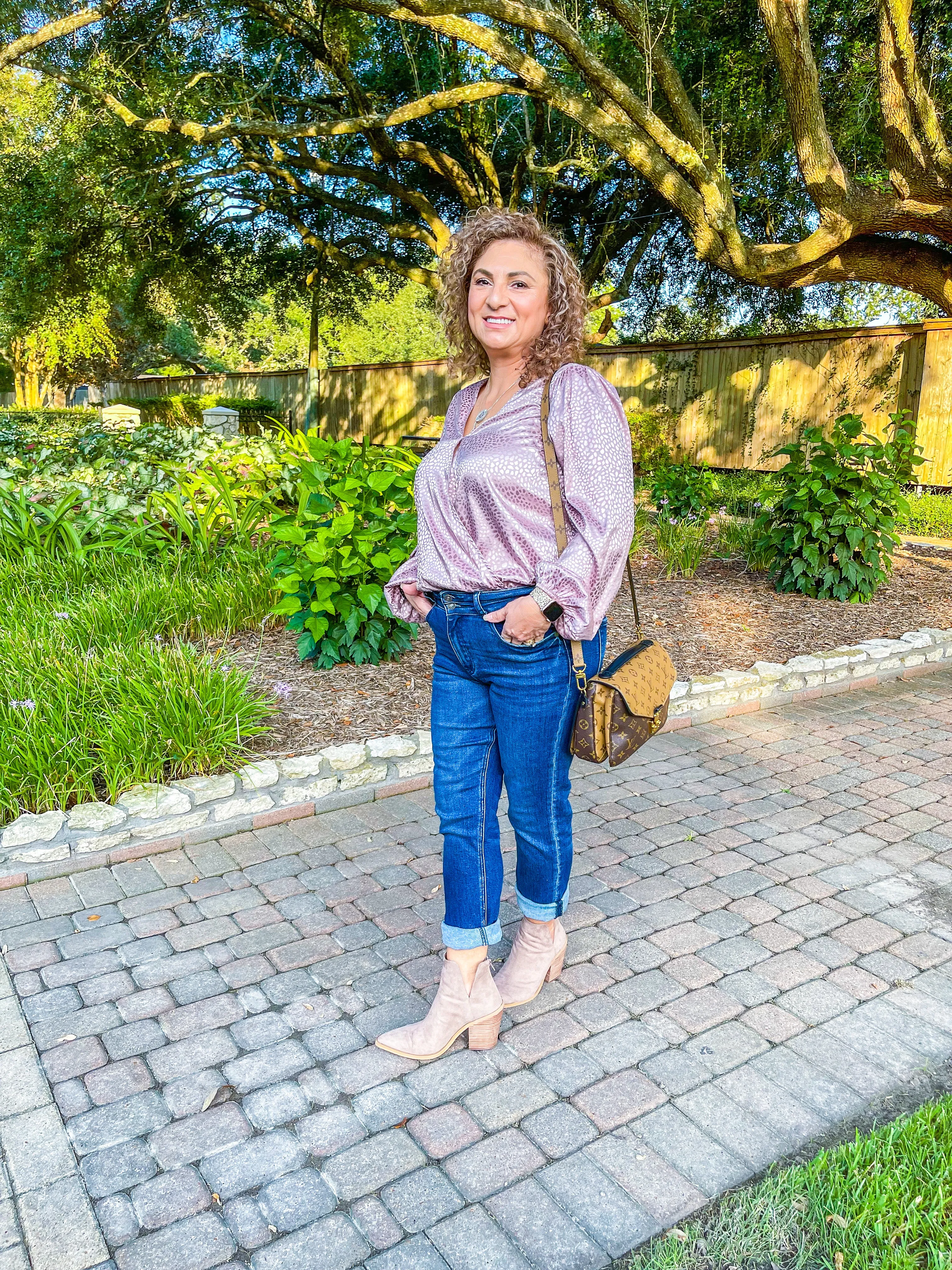 The Elena Leopard Blouse Long Sleeve Bodysuit
