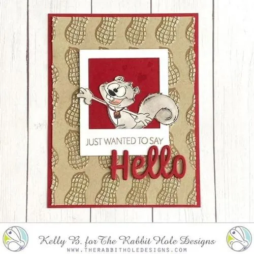 The Rabbit Hole Designs - Nutty 2 Layer,s - Stencil