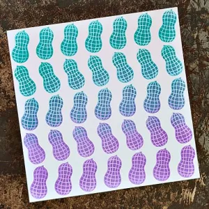The Rabbit Hole Designs - Nutty 2 Layer,s - Stencil
