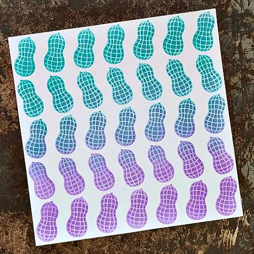 The Rabbit Hole Designs - Nutty 2 Layer,s - Stencil