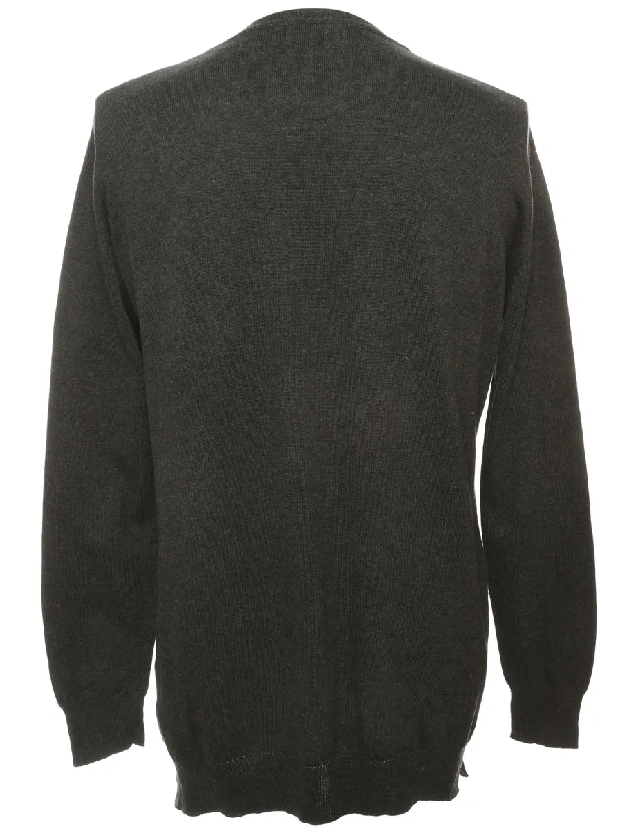 Tiger Print Jumper - S