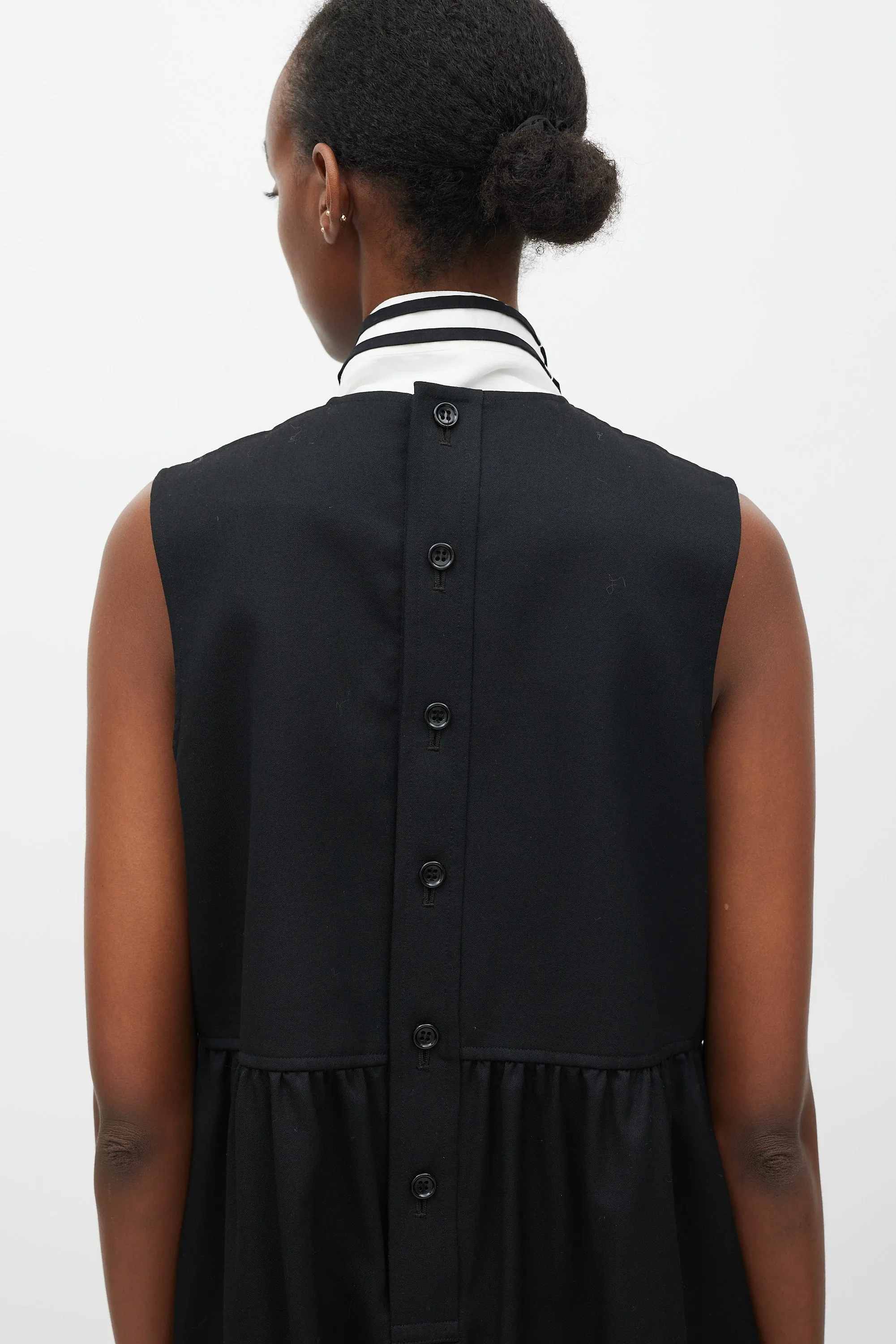 Tricot FW 2021 Black Dropped Seat Jumpsuit