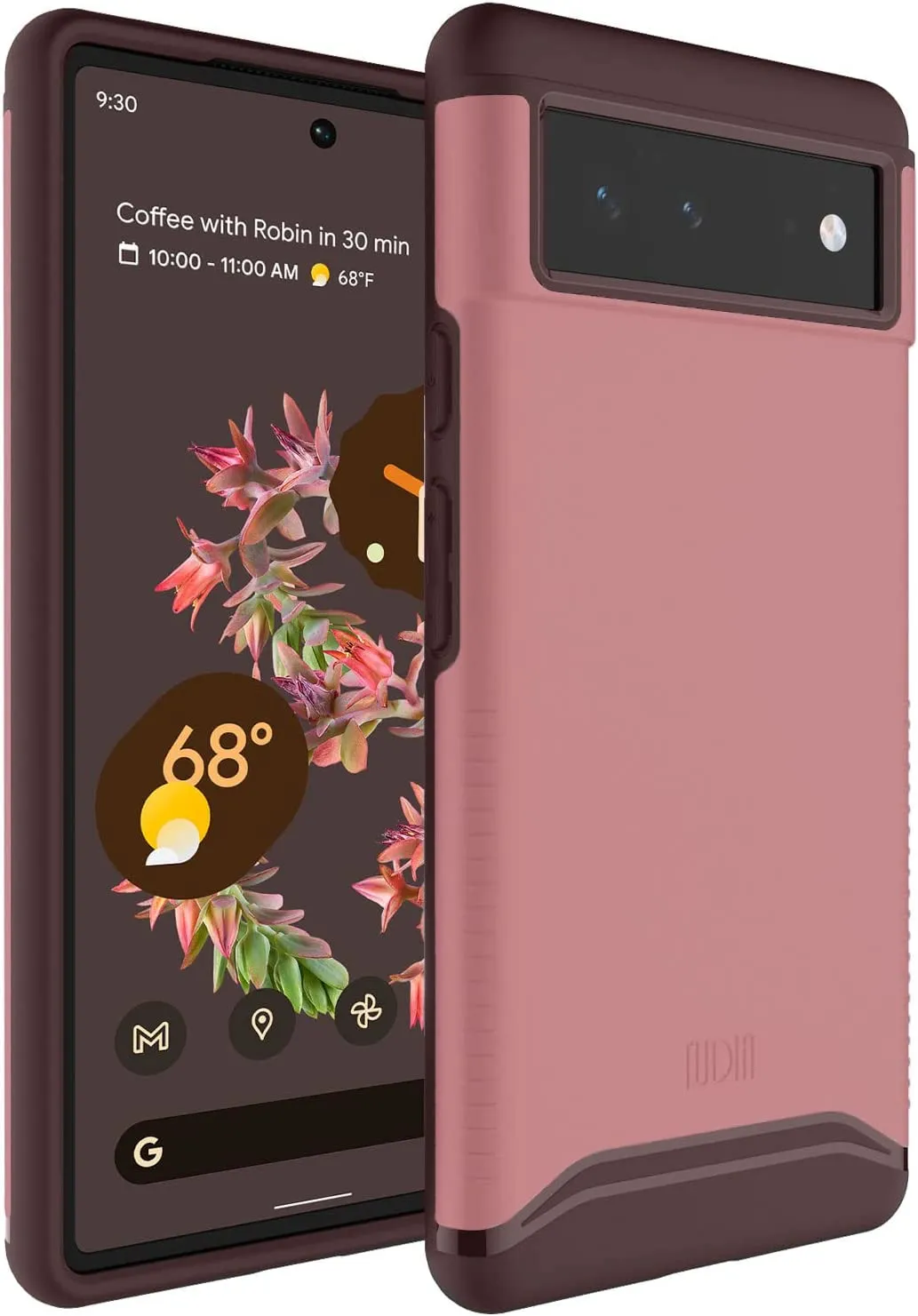 TUDIA DualShield Compatible for Google Pixel 6 Case  Hunter Green