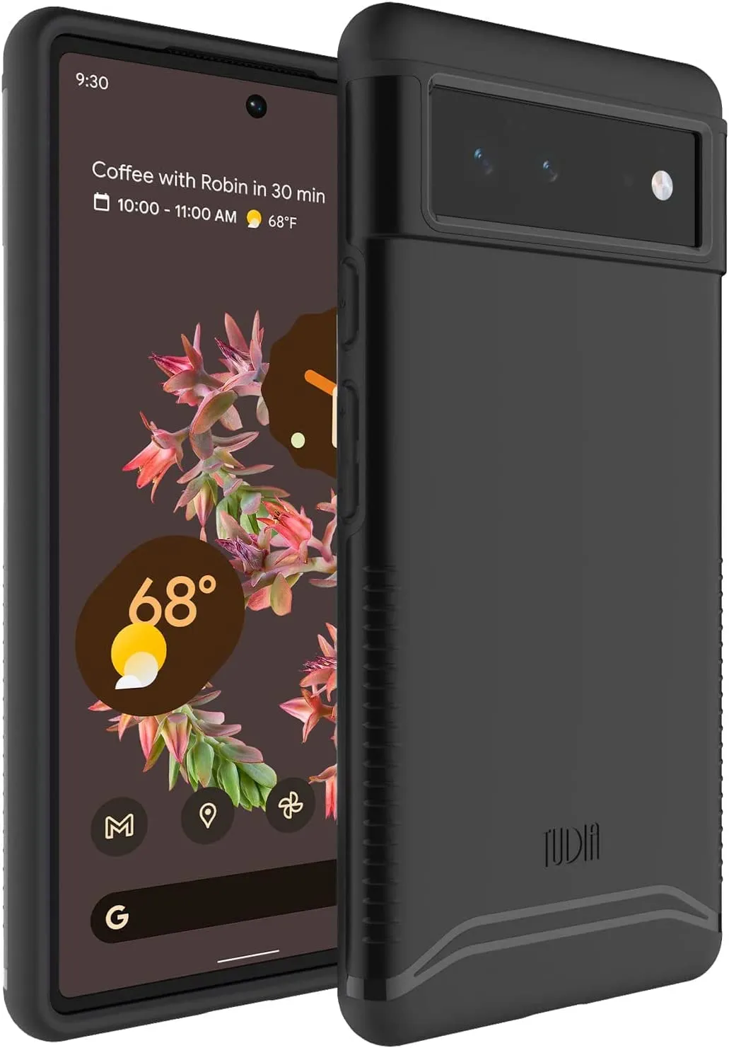TUDIA DualShield Compatible for Google Pixel 6 Case  Hunter Green