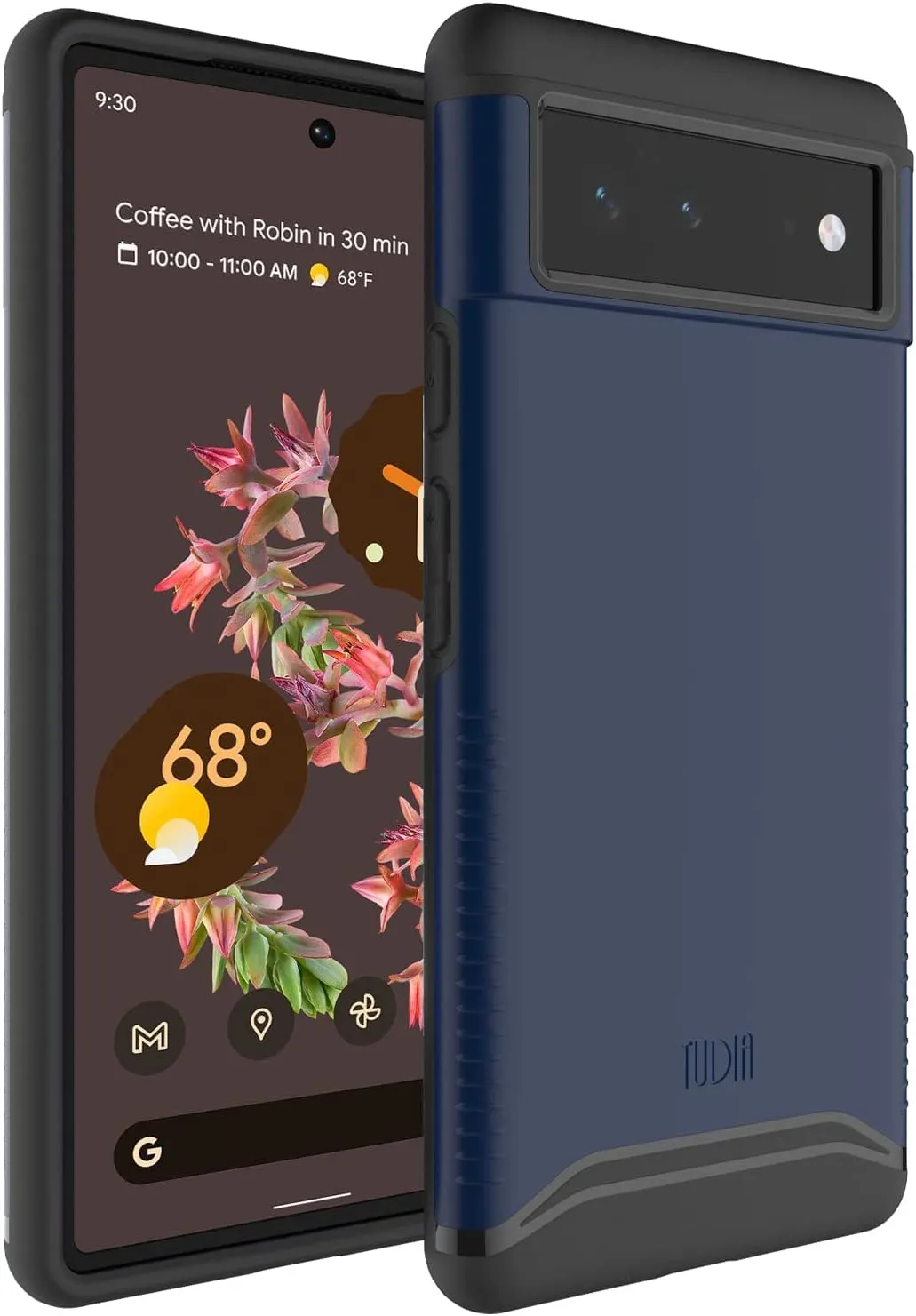 TUDIA DualShield Compatible for Google Pixel 6 Case  Hunter Green
