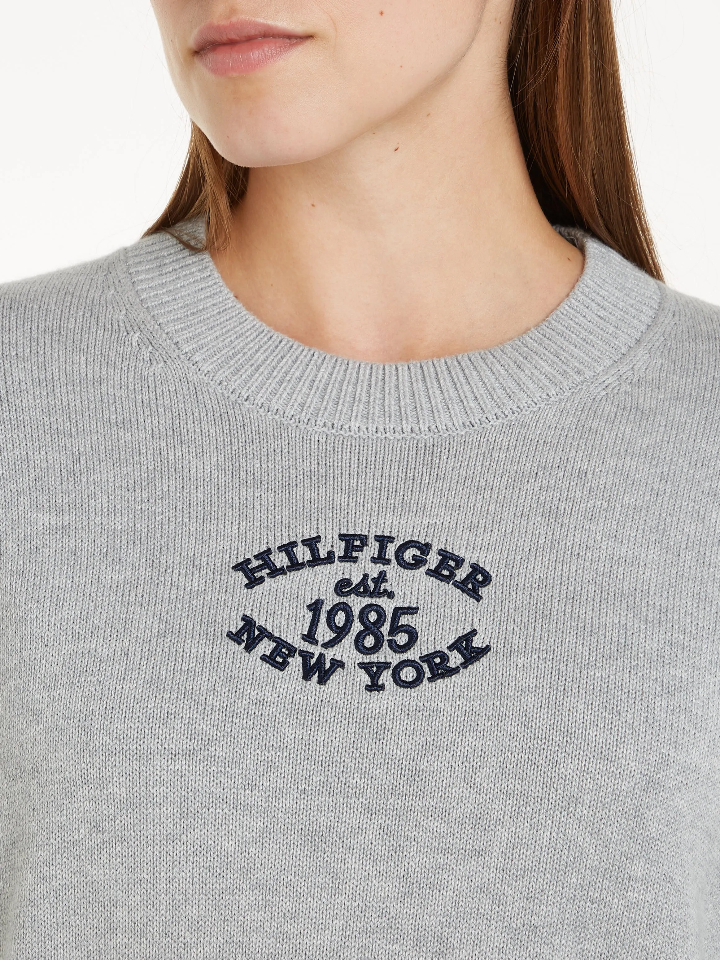 Varsity Graphic Crew Neck Sweater