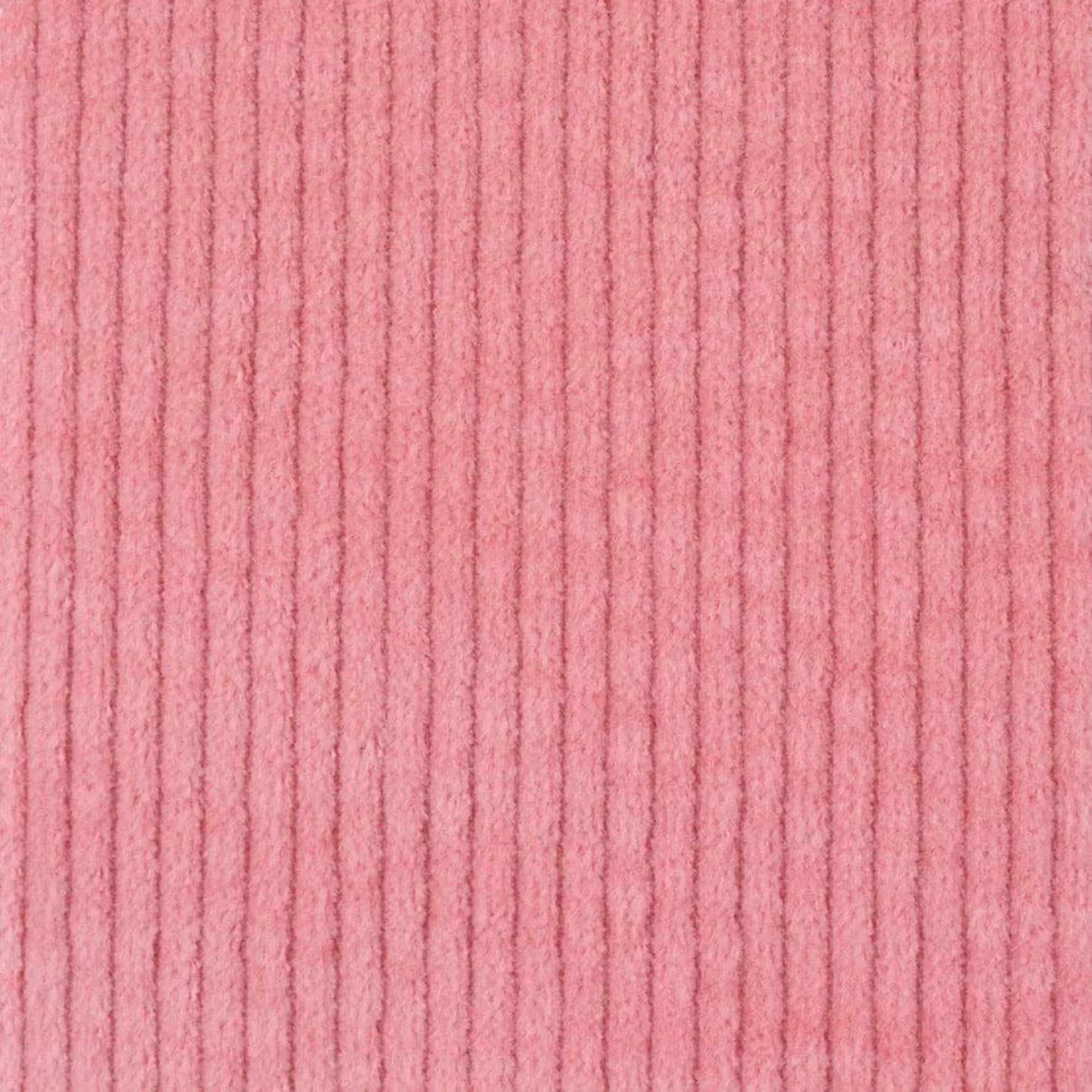 Washed Cotton Stretch Corduroy 6 Wale - Coral, 1.5 meters (remnant)