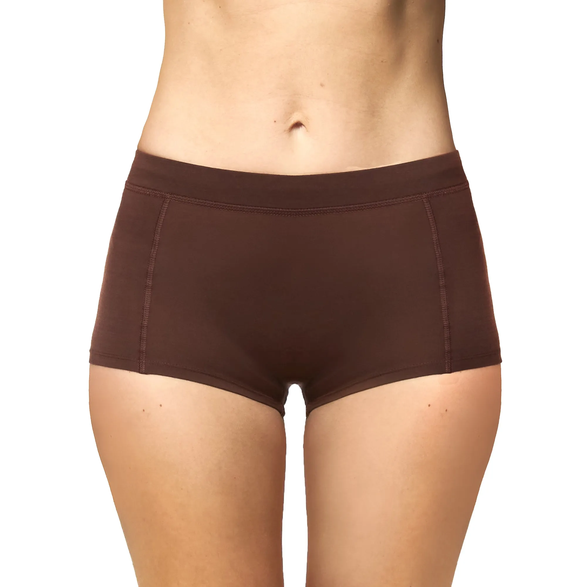 Women's Merino Boxers Mahogony (1 Pack)