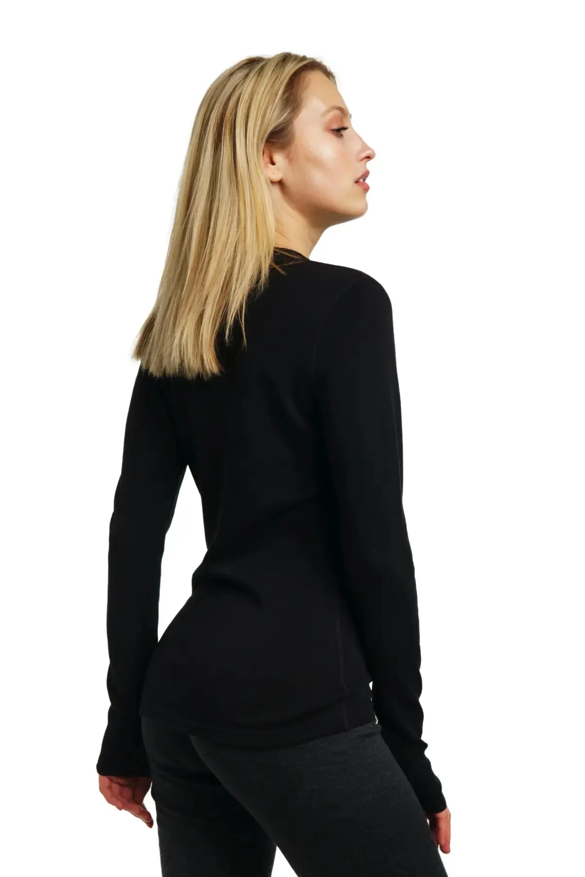 Women's Merino Long Sleeve 250 Black