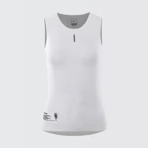 Women's Pro Lightweight Singlet Base Layer - White