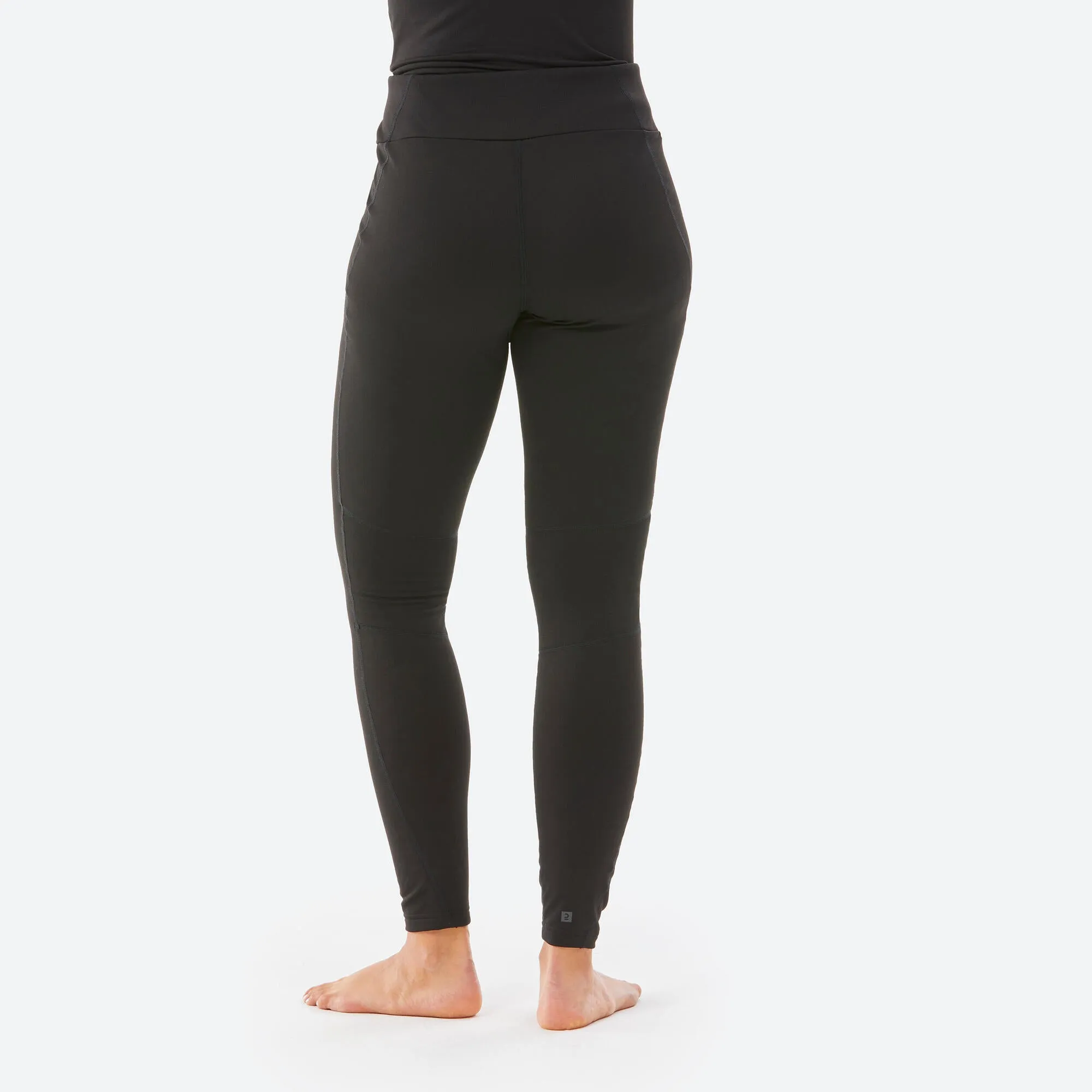 WOMEN'S SKI BASE LAYER BOTTOM - BL 500 - BLACK