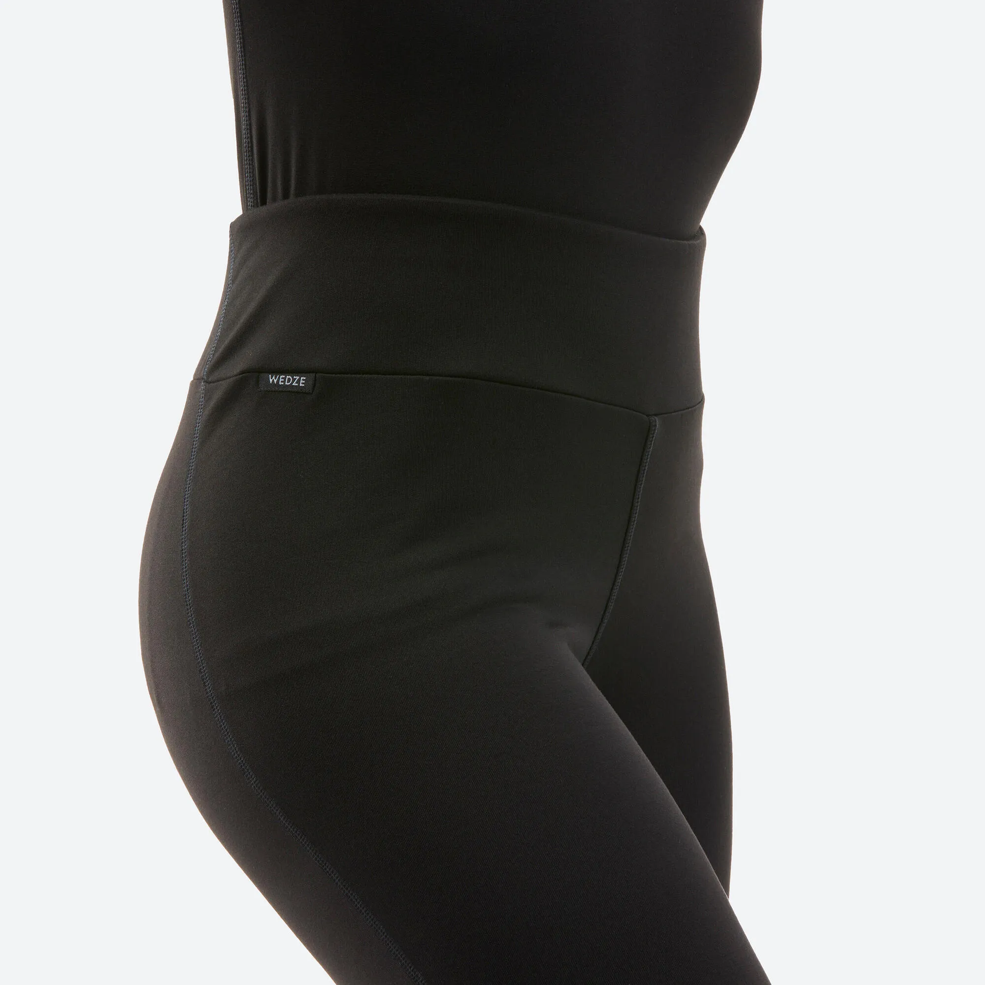 WOMEN'S SKI BASE LAYER BOTTOM - BL 500 - BLACK