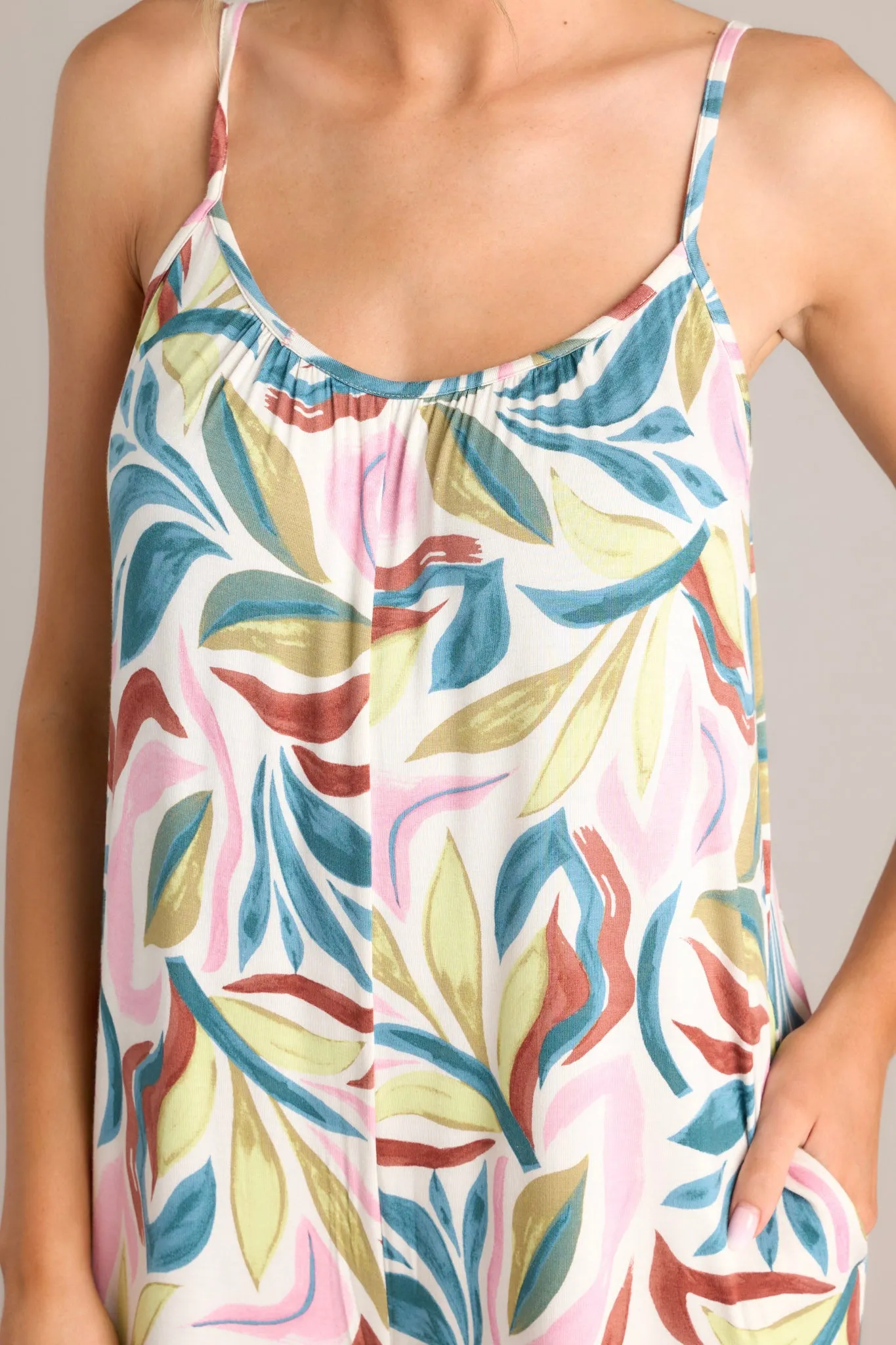 Z Supply Flared Safari Sandshell Jumpsuit