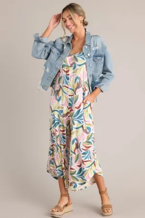 Z Supply Flared Safari Sandshell Jumpsuit